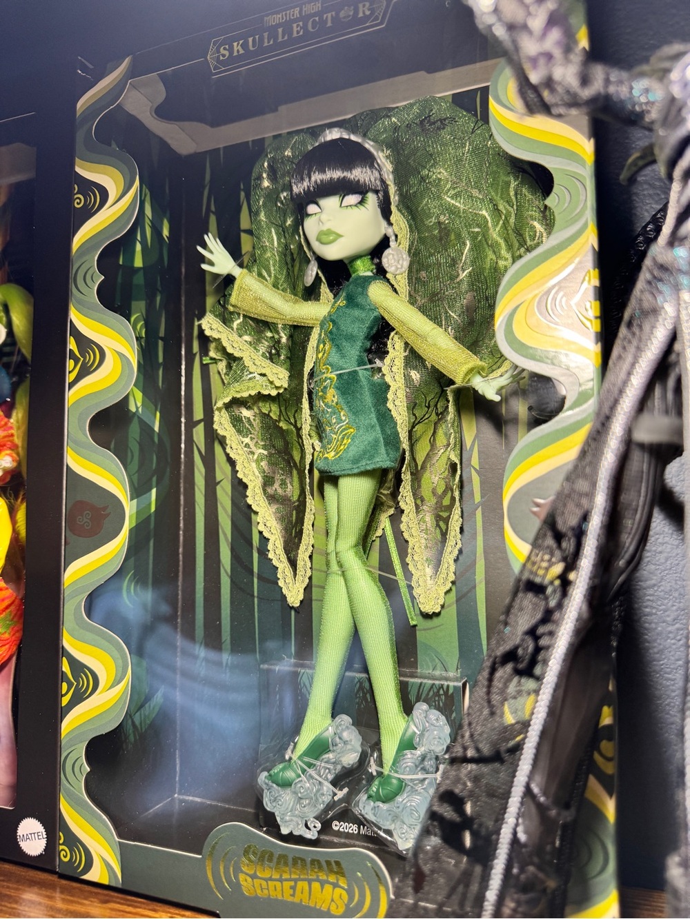 Monster High Scarah Screams skullector fang vote 2026